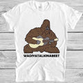 Sassy The Sasquatch Guitar Big Foot Lez Show Joke Funny Gift Tee T Shirt M1196