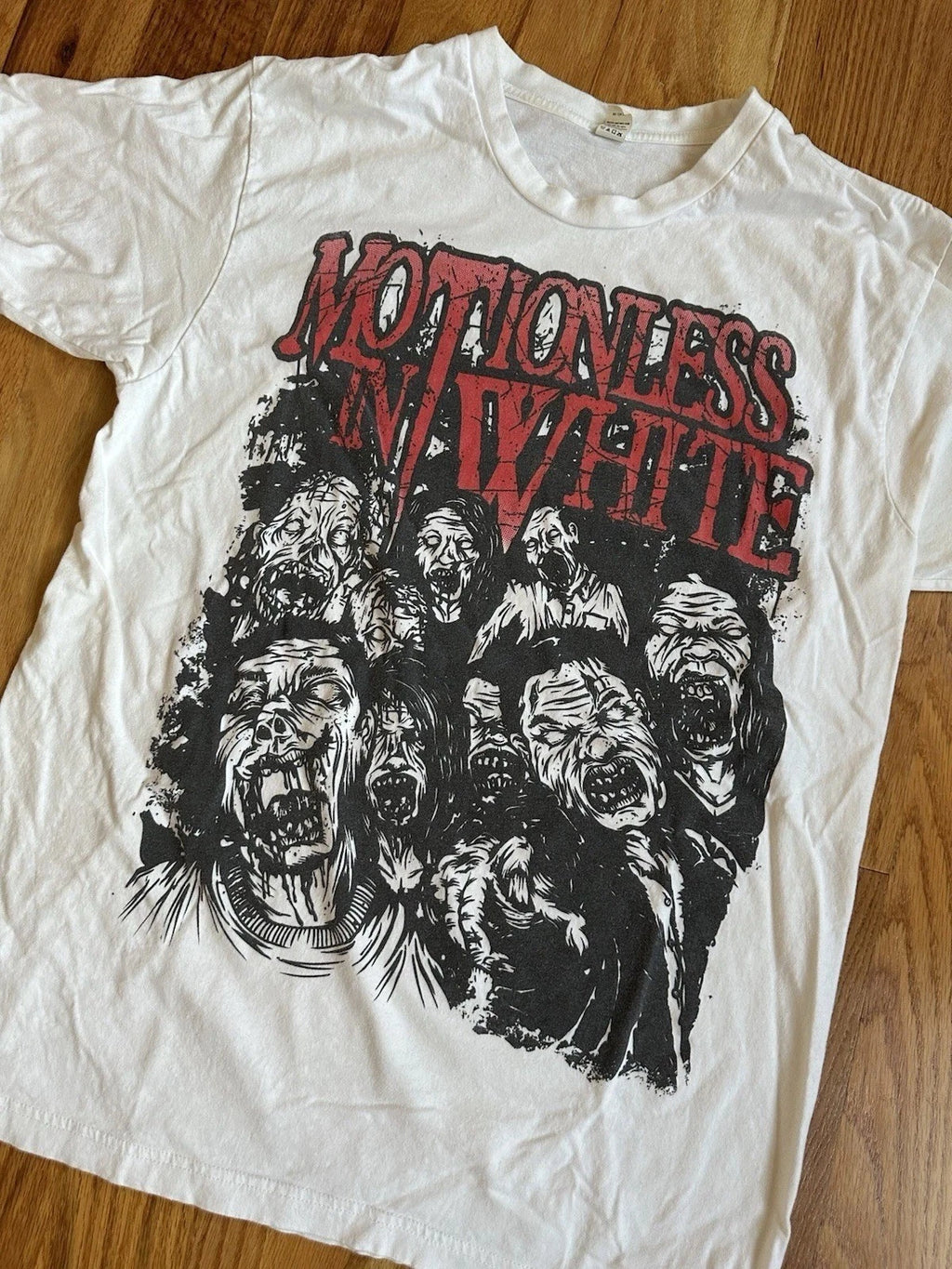 Vintage Y2K Motionless In White BandsEmo Both MySpace Hot Topic Band Tee S-5XL