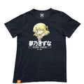 Culture Japan Danny Choo Kizuna Yumeno Anime T-Shirt Black M Cotton