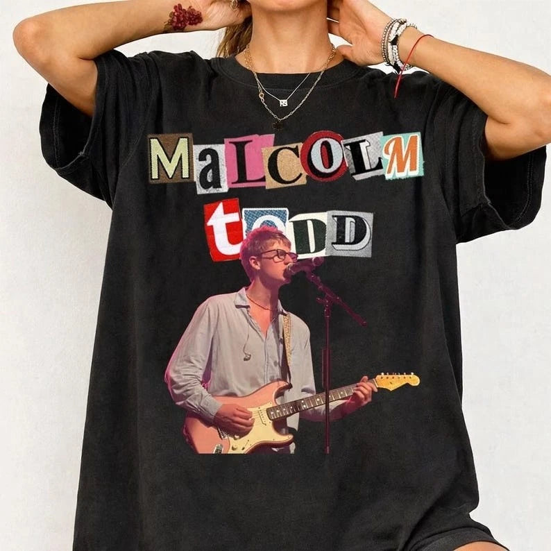Malcolm Todd Tour 2026 T-Shirt - 100% Cotton Concert T Shirt