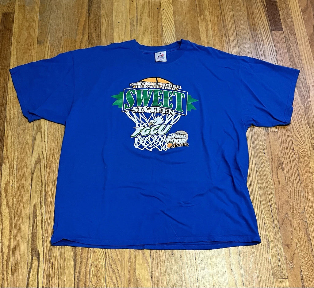 Y2K Basketball Sweet Sixteen T Shirt Men’s 2XL Blue