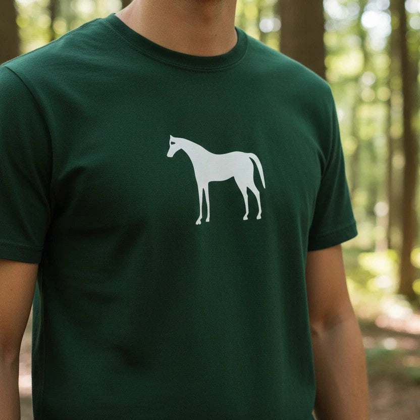 Westbury White Horse T-Shirt - Bratton Hill Figure Souvenir, S-XXL