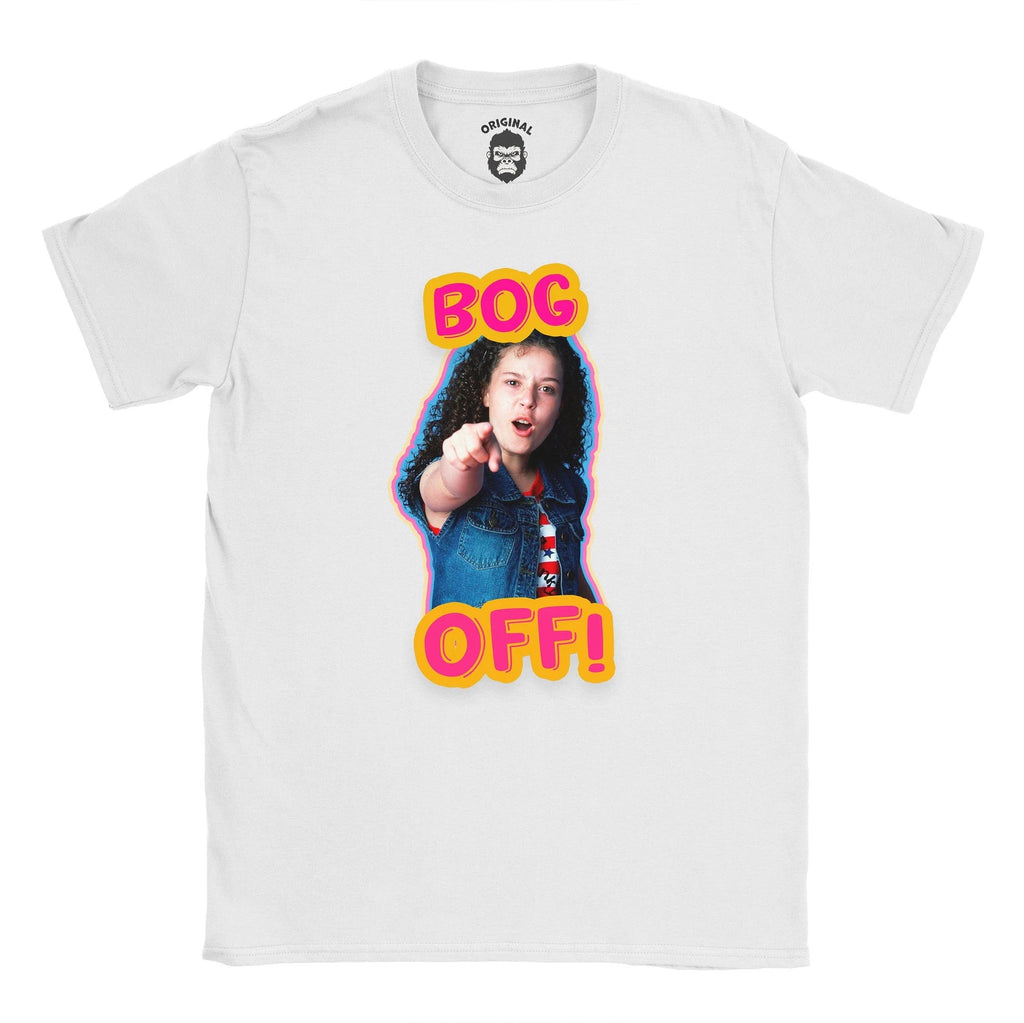 Tracy Beaker T-shirt Bog Off 90's | Funny Birthday Christmas Gift
