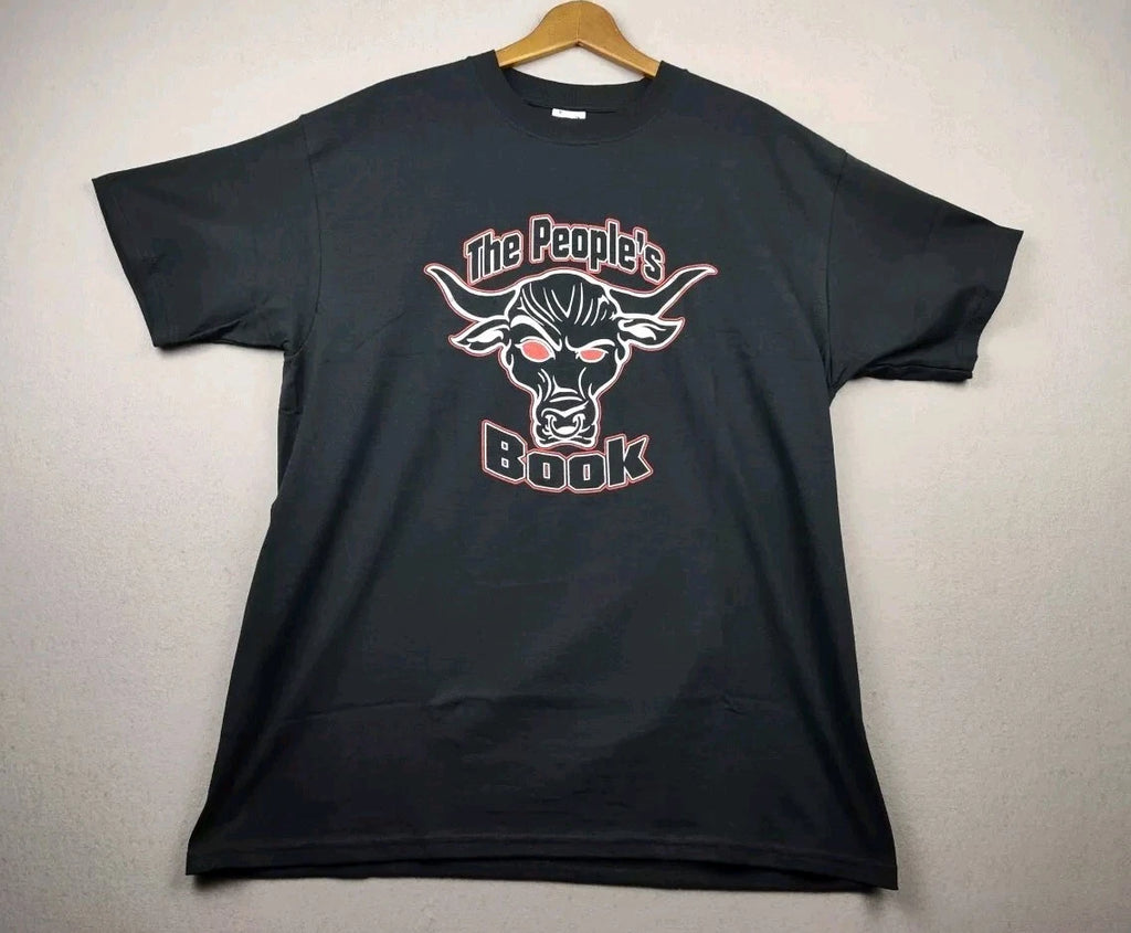 Y2K WWF The Rock T-shirt Sz XL The People's Book