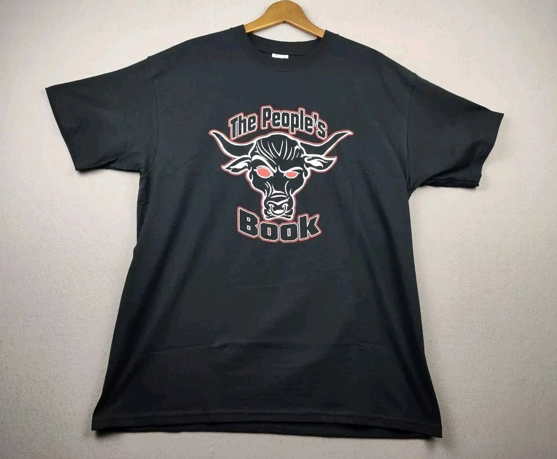 Y2K WWF The Rock T-shirt Sz XL The People's Book