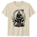 Grim Reaper Skeleton T-Shirt Gothic Horror Art Halloween Gift For Him And Her