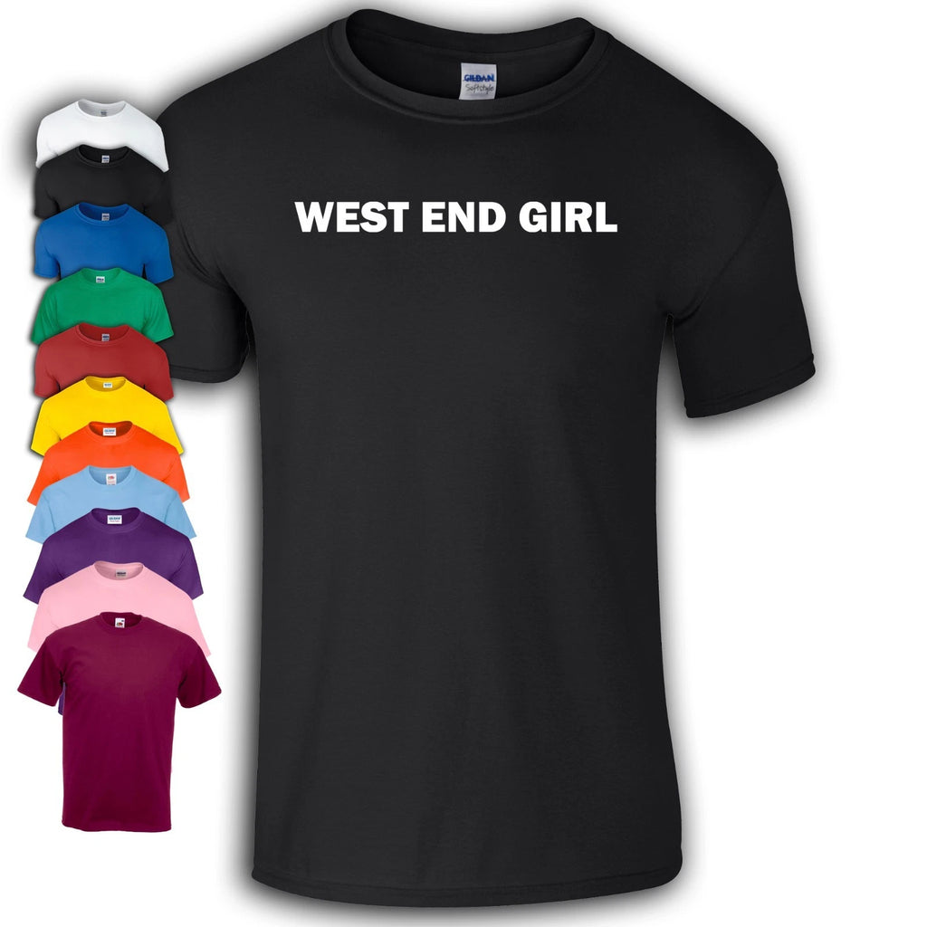 West End Girl T-Shirt | Lily Allen | Pet Shop Boys | London | Pop