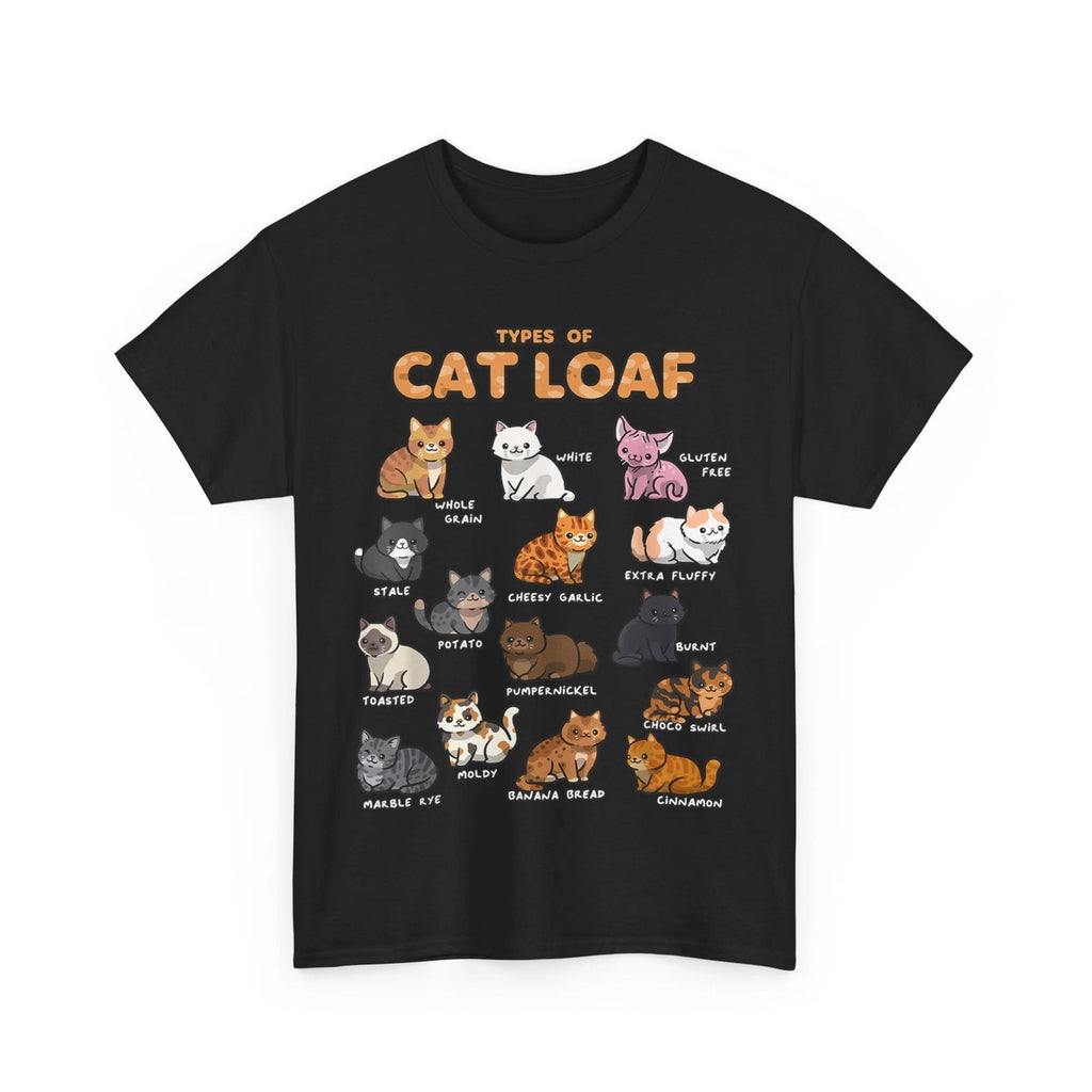 Kawaii Cat T-Shirt, Types of Cat Loaf Kitten Lovers Cute Shirt