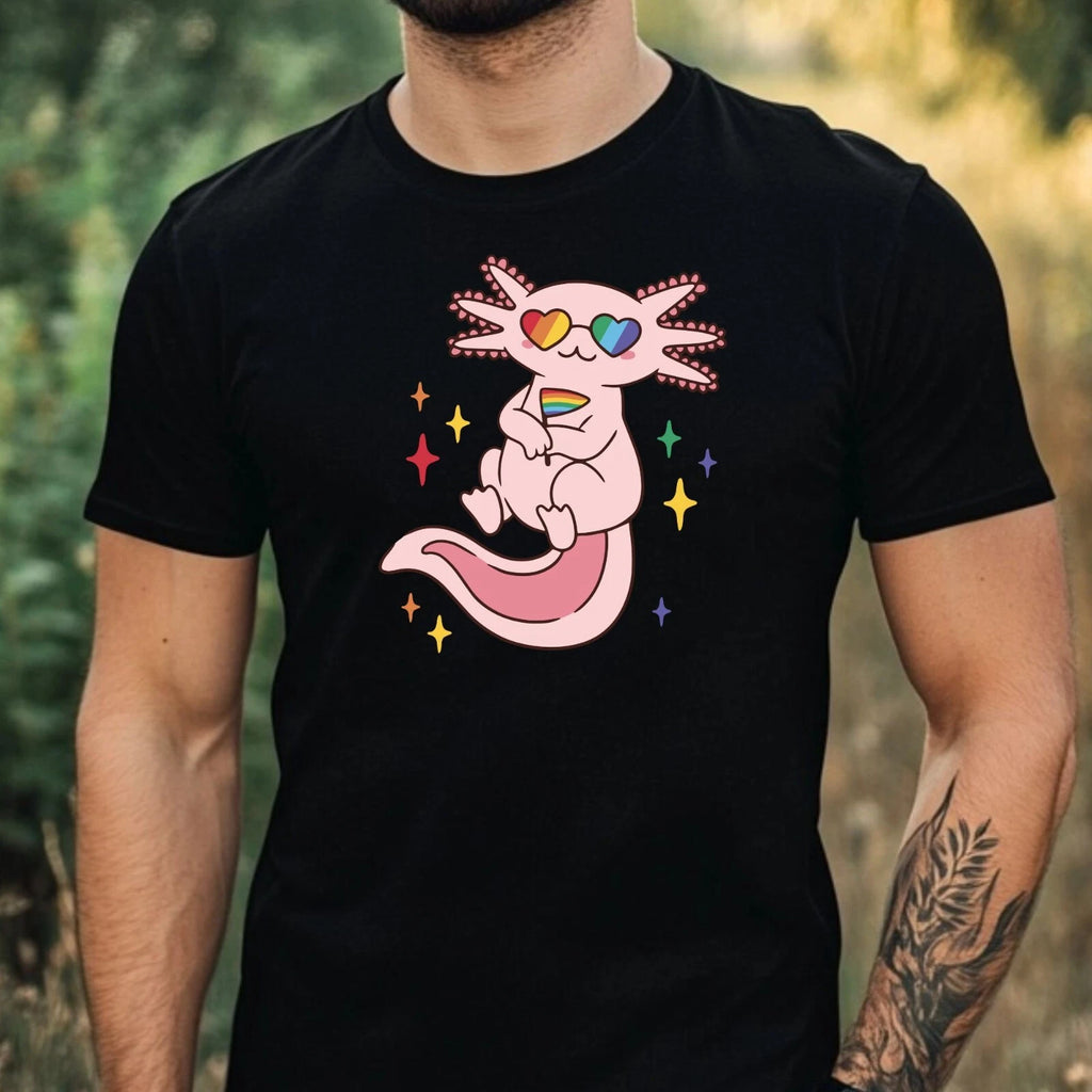 Mens Funny LGBT Theme Cotton T-Shirt Size XS to 5XL