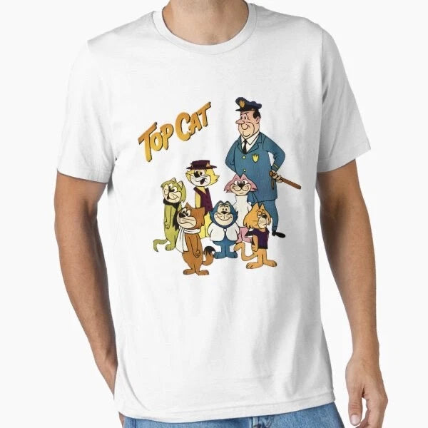 film movie cartoon funny tv retro 90s kids T Shirt For top cat Fans