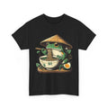 Frog Eating Ramen Kawaii Neko Japanese Noodles Anime Lovers T-Shirt