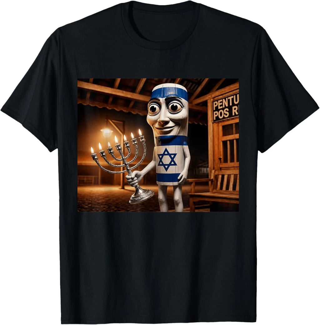 Tung Tung Tung Sahur Jewish Italian Brainrot Meme T-Shirt