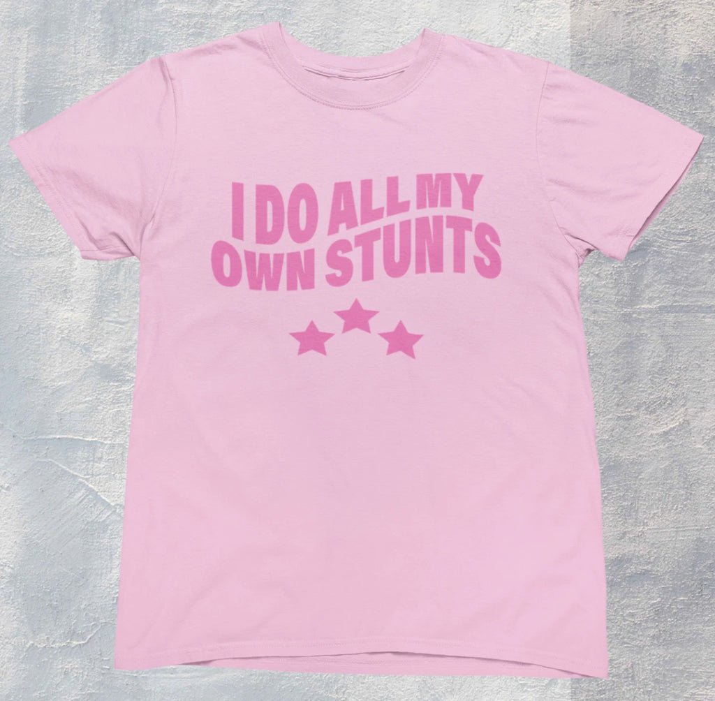 I Do All My Own Stunts T shirt | y2k | aesthetics | 2000s