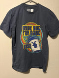 Dutch Bros Coffee Drink One for Dane T-Shirt 2025 Medium Gray/Blue Cotton