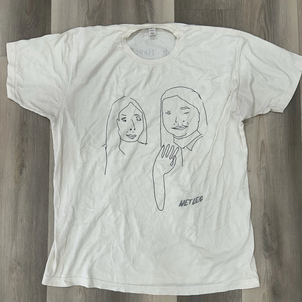 Wet Leg Amateur Sketch Tour Shirt Large Rhian Teasdale Hester Chambers Indie XL
