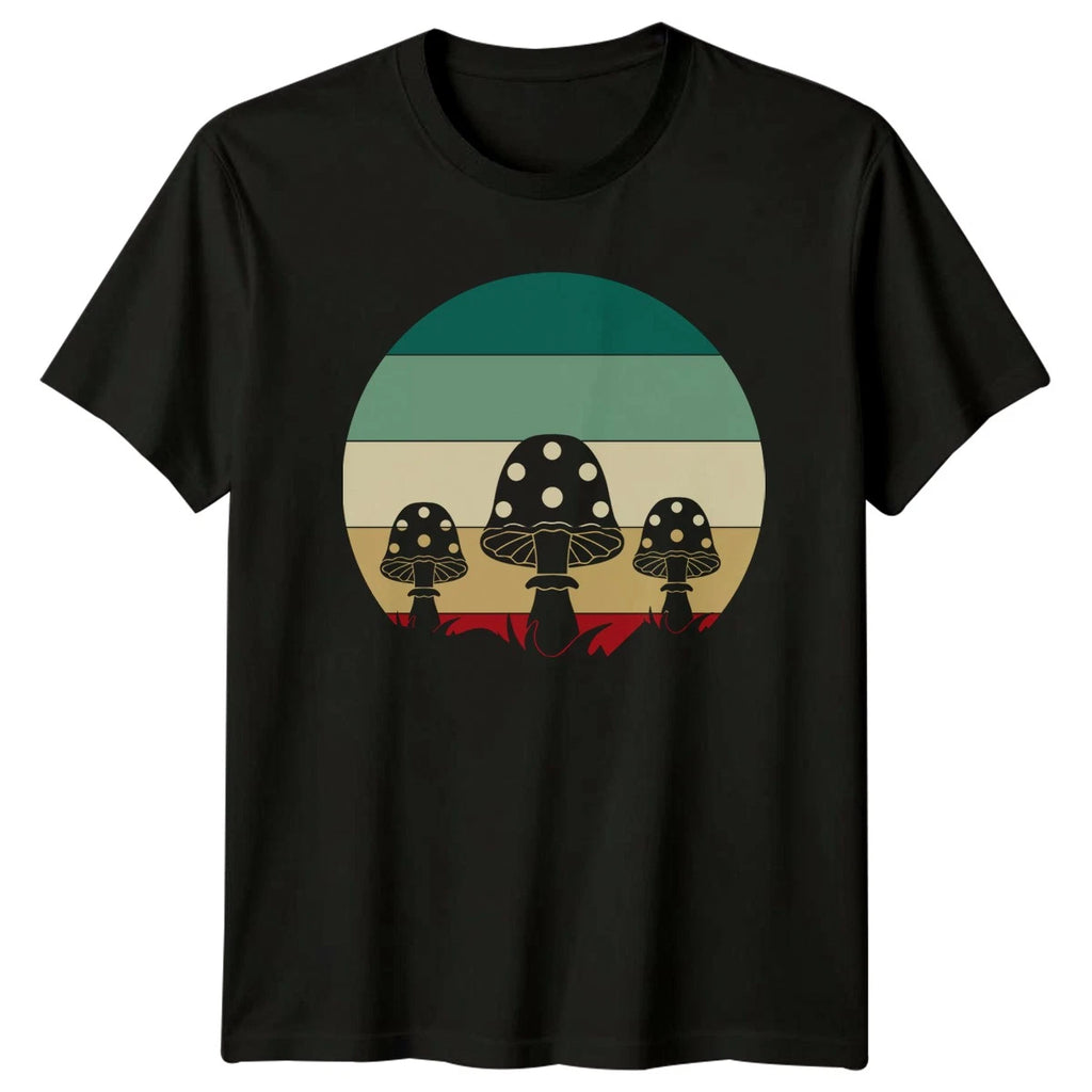 Embrace Nature Fungi Woodland Mushroom T-Shirt Boho Retro Nature Fungi Birthday