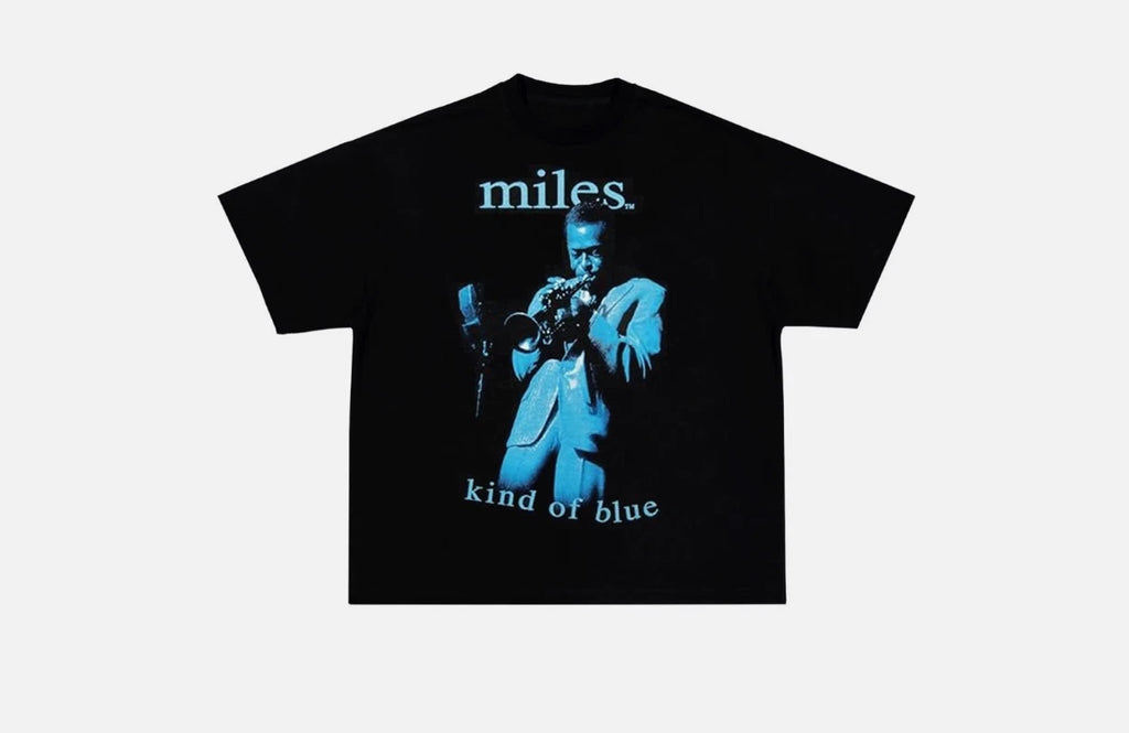 Miles Davis Men's Kind Of Blue Vintage Short Sleeve T-shirt Men Women S-5XL