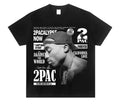 2PAC Tupac Rap Rapper Cotton Crew Neck T-Shirt, West Coast Trendy Tee, Y2K Style