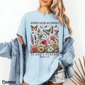 Christian Nurse Boho Floral Comfort Tee