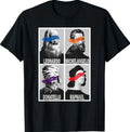 Renaissance Ninja Artists Poster Style Pop Art T-Shirt T-Shirt
