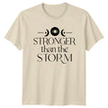 Stronger Than The Storm Boho Nature T-Shirt Crescent Eye Tee