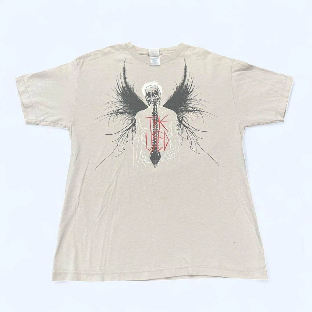 Vintage The Used Punk Band T Shirt Men’s Size L Black Graphic Music Tee