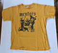 Mentors Yellow Gildan Men's T-Shirt Size M punk grindcore power-violence