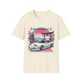240SX Shirt – Retro JDM Pop-up Headlights, Japanese Temple Art Tee