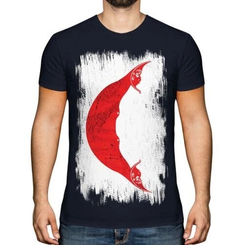 Easter Island Flag Grunge Men's T-Shirt Gift Shirt Clothes Jersey