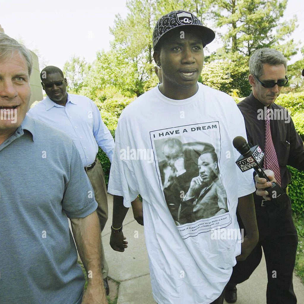 Y2K I Have A Dream MLK Jr Washed T-Shirt White M