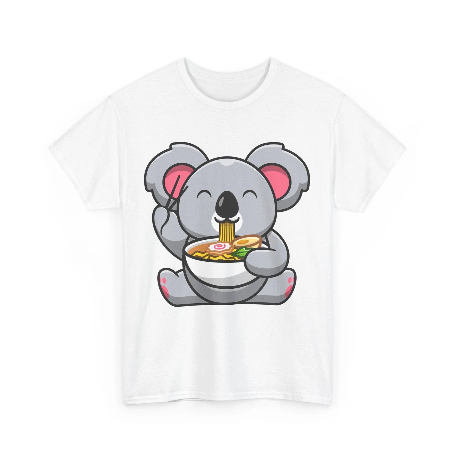 Koala Shirt, Kawaii Koala Eating Ramen Japanese Culture Animals Lovers T-shirt