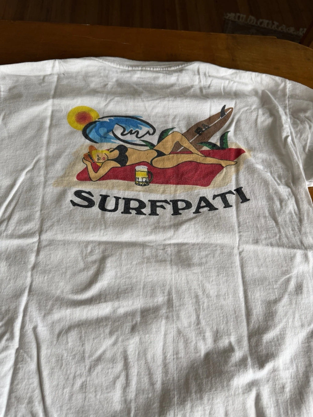 Costa Rica Surfing T-Shirt Men’s Large Surfpati Tamarindo Vista Villas Y2K