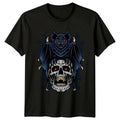 Scary Bat Holding Skull T-Shirt Dark Art Gothic Horror Halloween Gift For Him