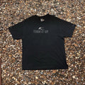 Vintage y2k oakley software Faded Black Sunglasses Promo T-shirt