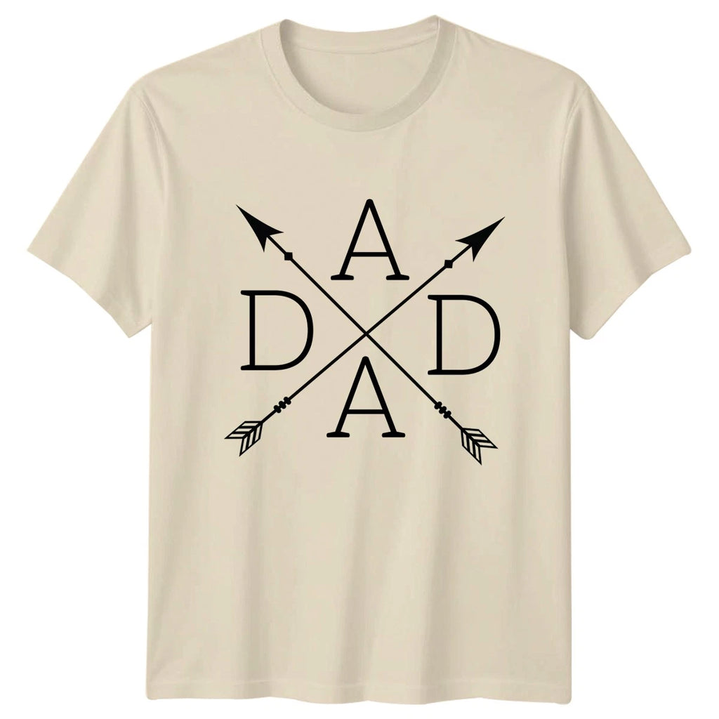 Dada Mens T-Shirt Dada Boho Style Fatherhood Fathers Day Gift For Him