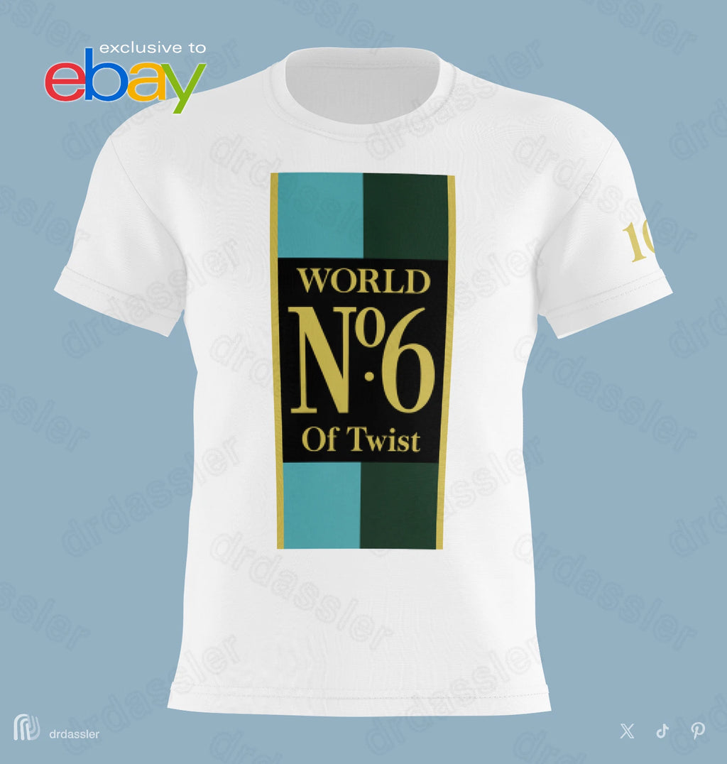 World of Twist 'No6' quality street sweets the storm tony ogden cigarettes shirt
