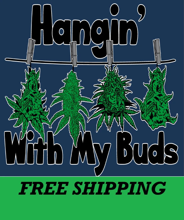 T-SHIRT-HANGIN' WITH MY BUDS