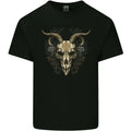 A Ram Skull Gothic Goth Heavy Metal Rock Mens Cotton T-Shirt Tee Top
