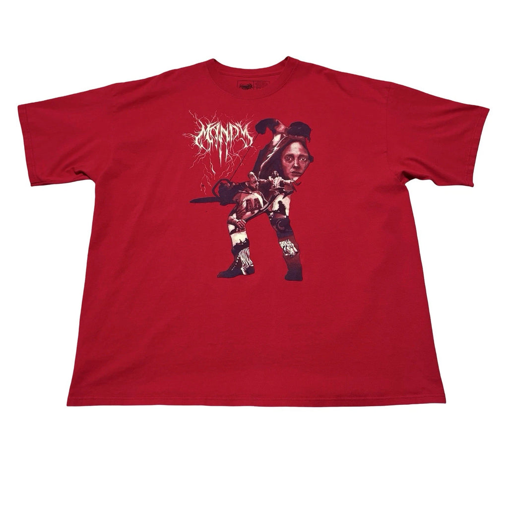Mandy Movie Promo Shirt 3XL - Cult Horror Movie - Nicholas Cage - Metal / Grunge