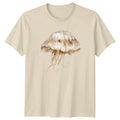 Boho Jellyfish Art T-Shirt Beach Ocean Wildlife Gift For Him And Her