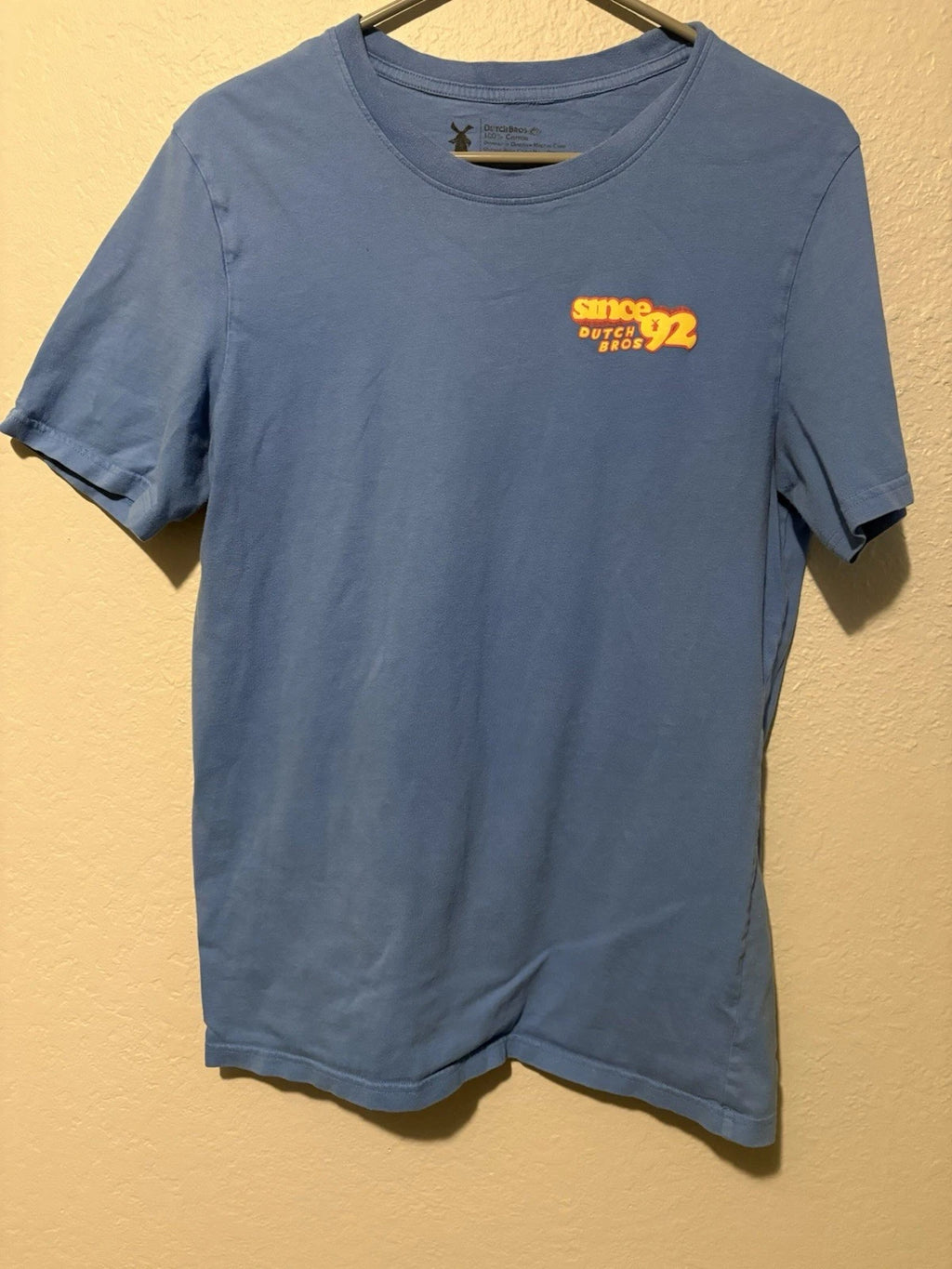 Official Dutch Bros Coffee "Since 92" Short Sleeve Graphic T-Shirt Men's medium