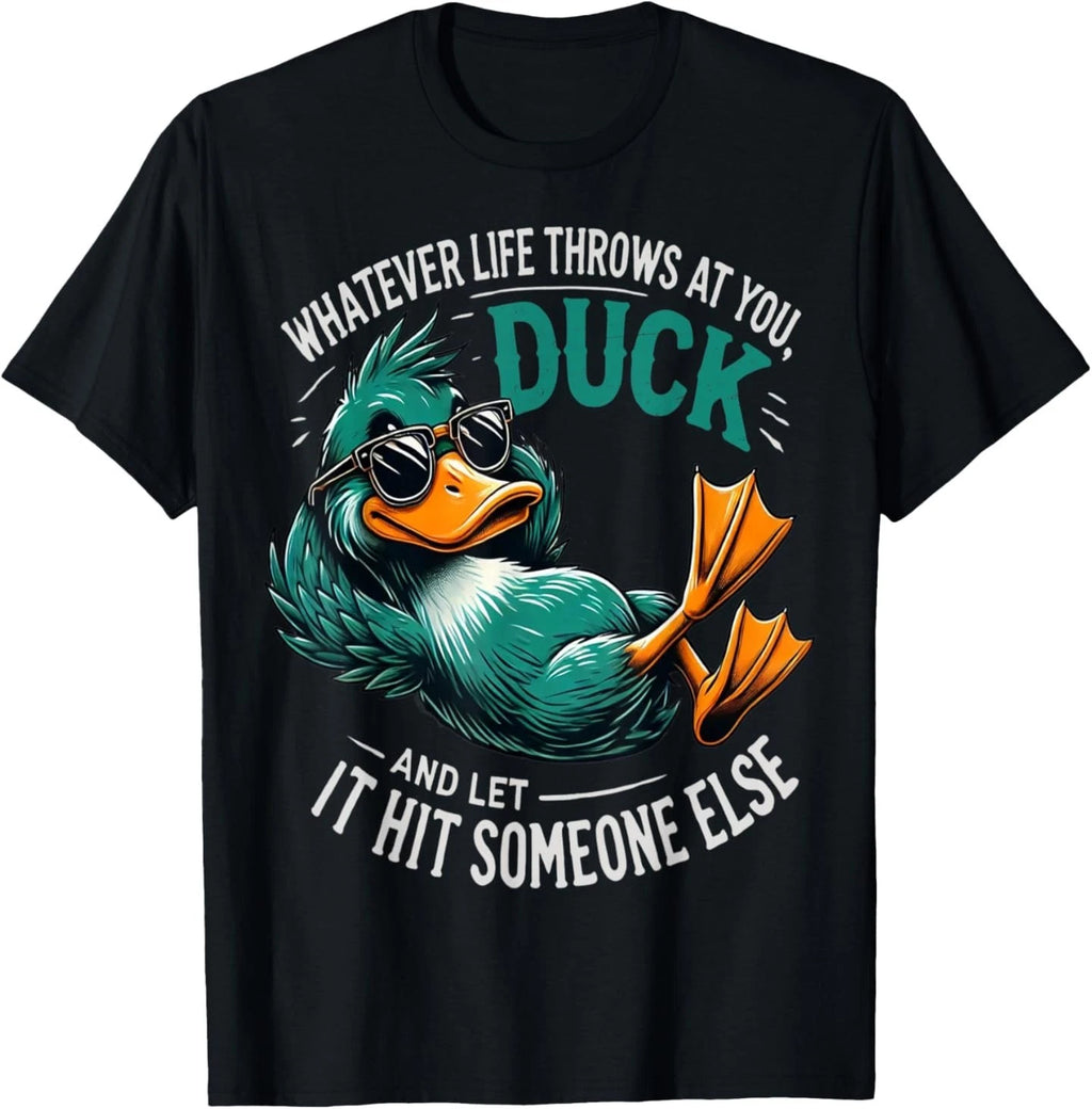 Funny Duck Graphic Tees Teens Funny Quote Gift T-Shirt