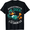 Funny Duck Graphic Tees Teens Funny Quote Gift T-Shirt