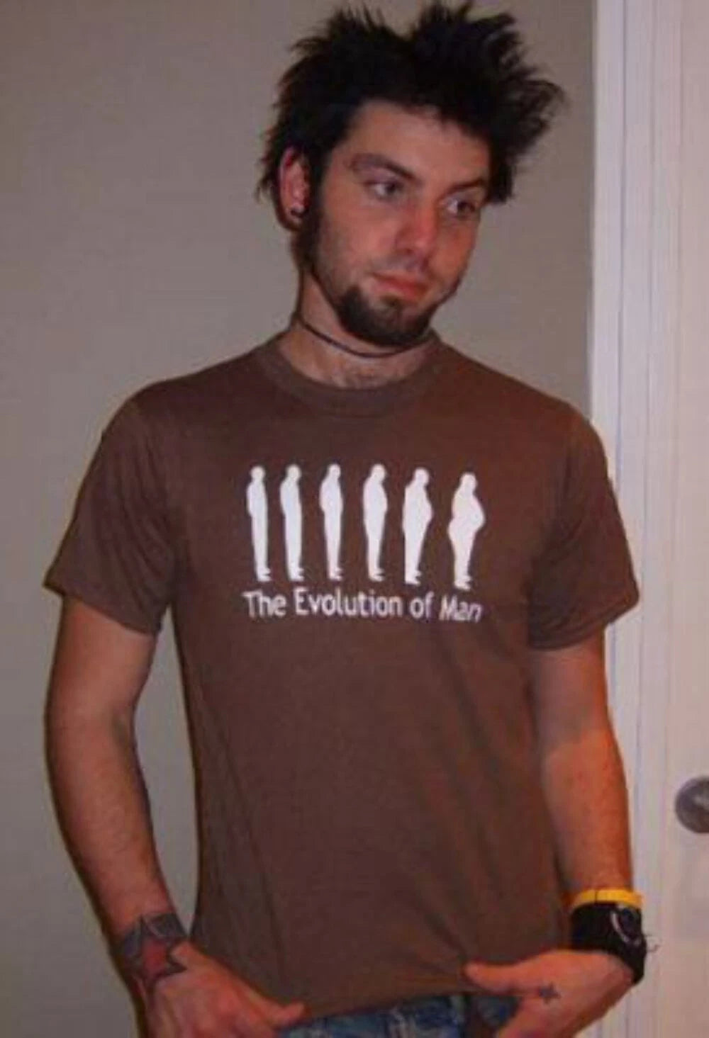 Evolution of Man Funny T-Shirt – Lazy, Fat & Hilarious Humor Tee