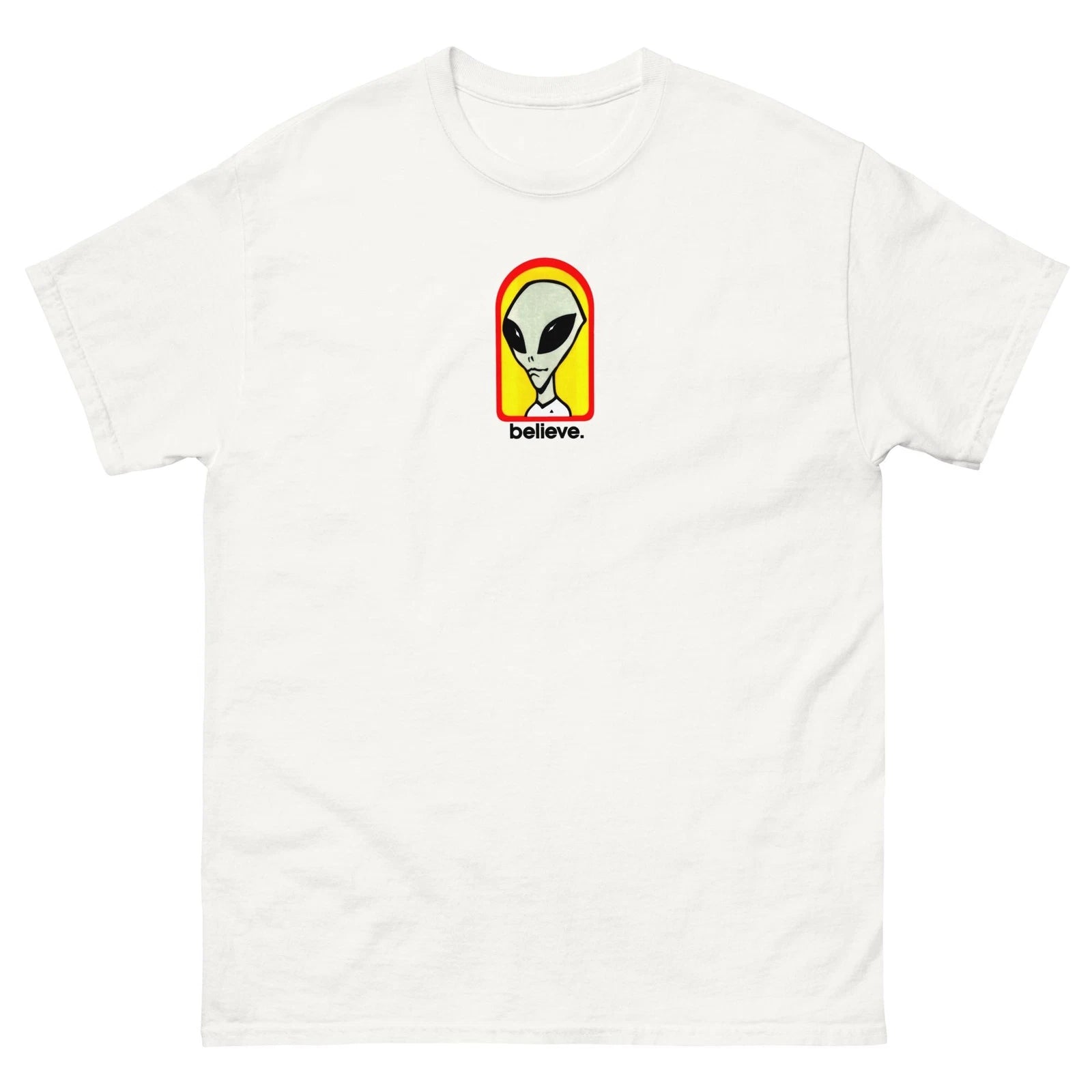 alien workshop believe t-shirt skateboarding tee
