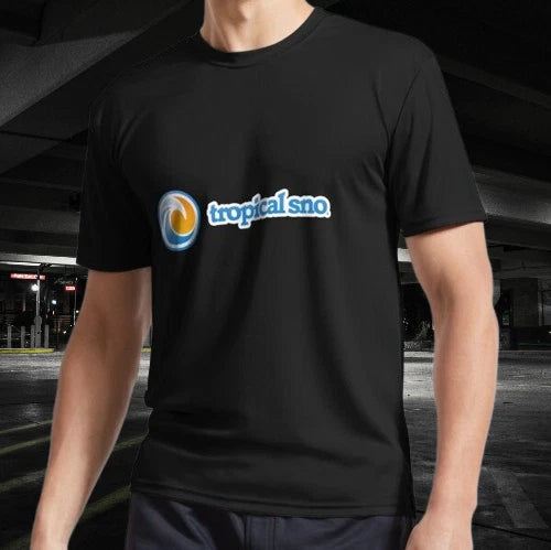 Tropical Sno Cafe Active Logo T-Shirt Funny Logo American T-shirt S to 5XL
