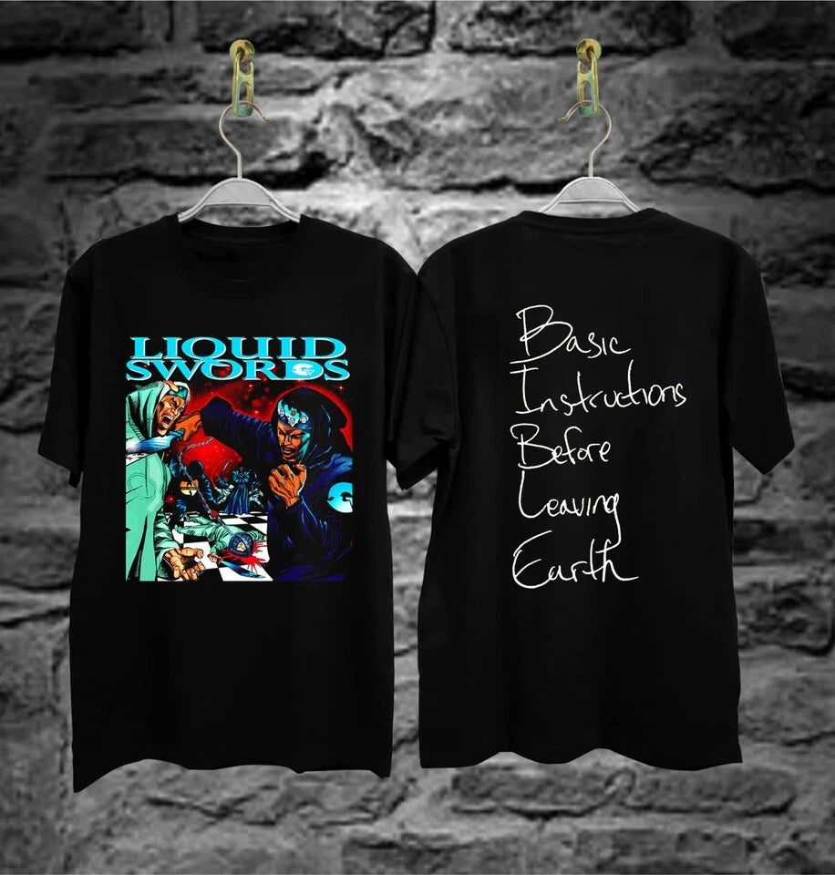 liquid swords gza hiphop basiz instrustion before leaving tshirt A7895