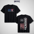 UFC White House Freedom 250 T-shirt Fourth Of July Gift For Him Men Clothing