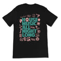 House Music T-Shirt - Classic Chicago 90's New York Record Label Tribute tee