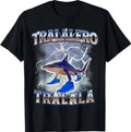 Tralalero Tralala Shark Meme Bootle T-Shirt